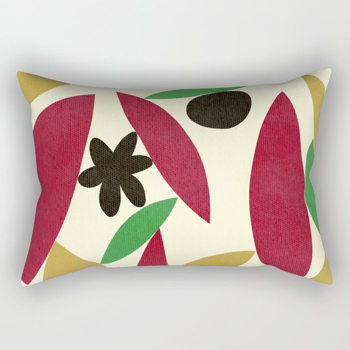 Flower05-1 Rectangular Pillow Gallery Image 2
