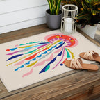 Little Jellyfish Outdoor Rug Gallery Image 2