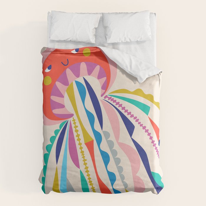 Little Jellyfish Duvet Cover Gallery Image 1