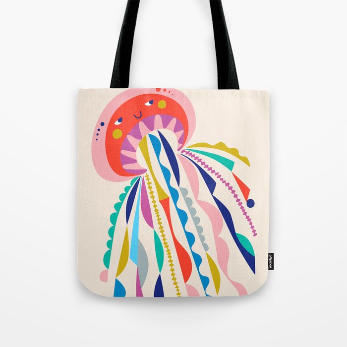 Little Jellyfish Tote Bag Gallery Image 1