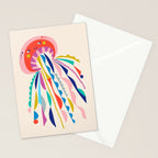 Little Jellyfish Stationery Card Gallery Image 2