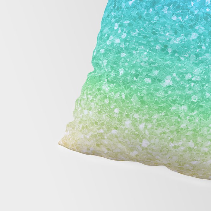 Rainbow Glitter Pillow Sham Gallery Image 4