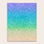 Rainbow Glitter Notebook Gallery Image 4
