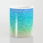 Rainbow Glitter Coffee Mug Gallery Image 4