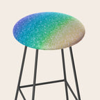 Rainbow Glitter Stool Gallery Image 2