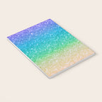 Rainbow Glitter Notebook Gallery Image 3