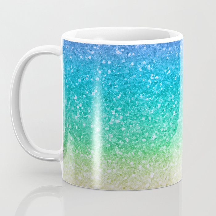 Rainbow Glitter Coffee Mug Gallery Image 3