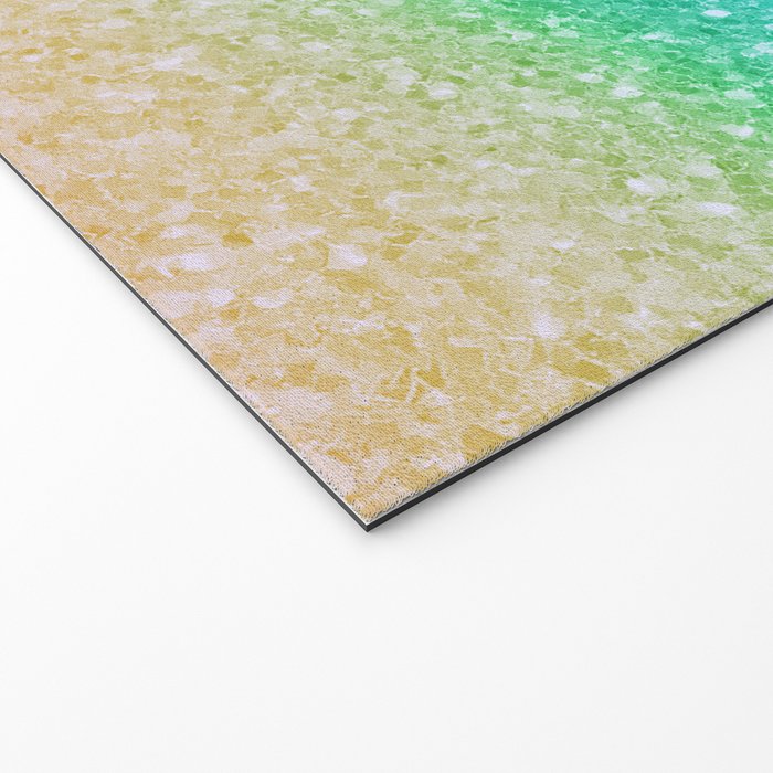 Rainbow Glitter Welcome Mat Gallery Image 2
