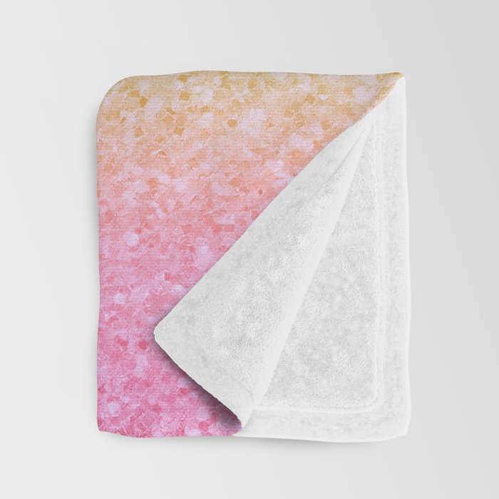 Rainbow Glitter Throw Blanket Gallery Image 3