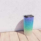 Rainbow Glitter Travel Mug Gallery Image 4