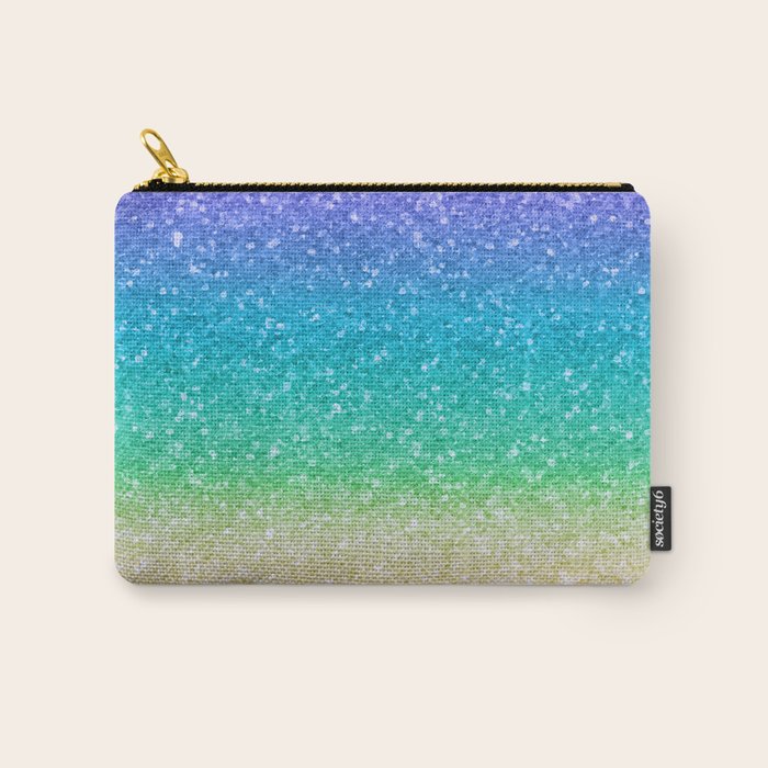 Rainbow Glitter Carry All Pouch Gallery Image 1