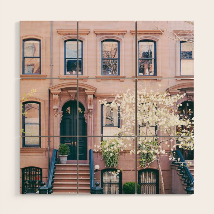 Spring in Greenwich Village - New York City Photography Wood Wall Art Gallery Image 1
