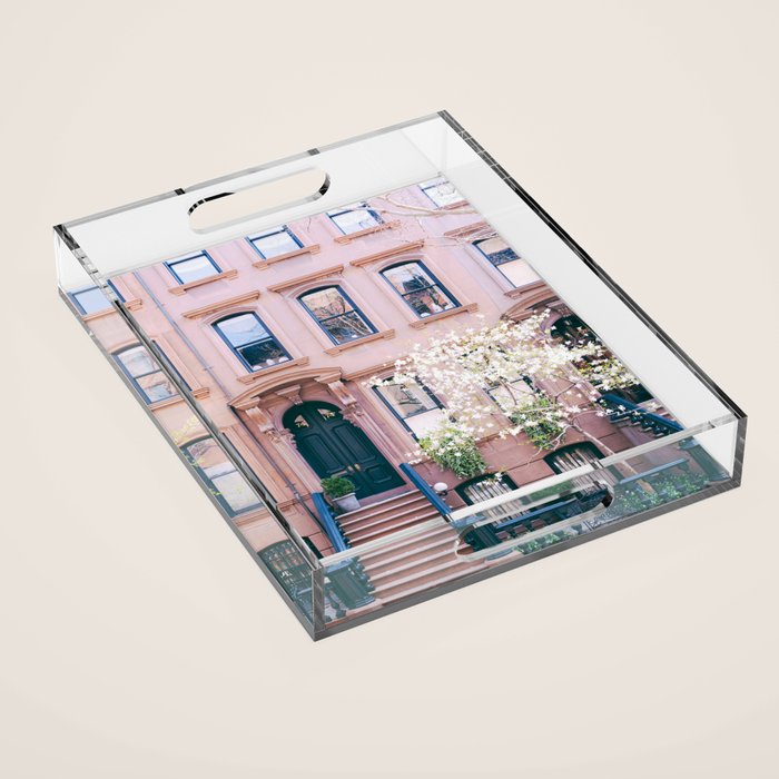 Spring in Greenwich Village - New York City Photography Acrylic Tray Gallery Image 1