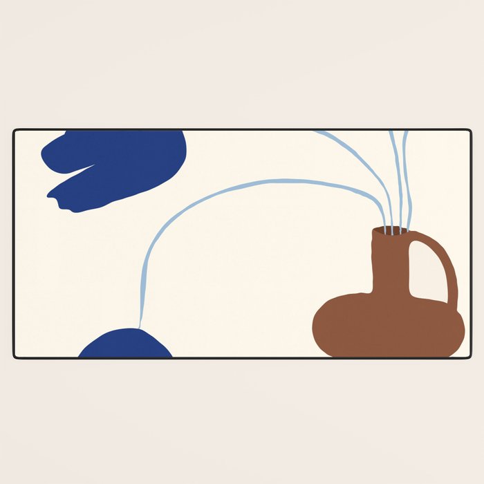 Still life flower pottery Desk Mat Gallery Image 3
