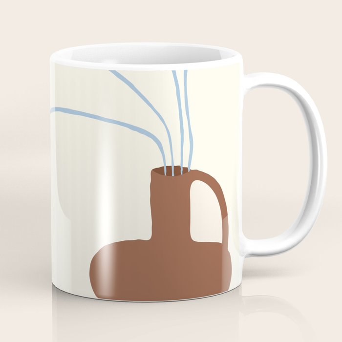 Still life flower pottery Coffee Mug Gallery Image 1