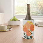 Orange Garden Flowers Wine Chiller Gallery Image 4