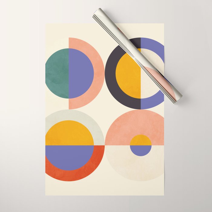 mid century modern 2022 4 Wrapping Paper Gallery Image 1