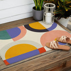 mid century modern 2022 4 Outdoor Rug Gallery Image 2
