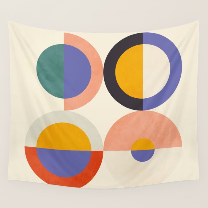 mid century modern 2022 4 Wall Tapestry Gallery Image 4