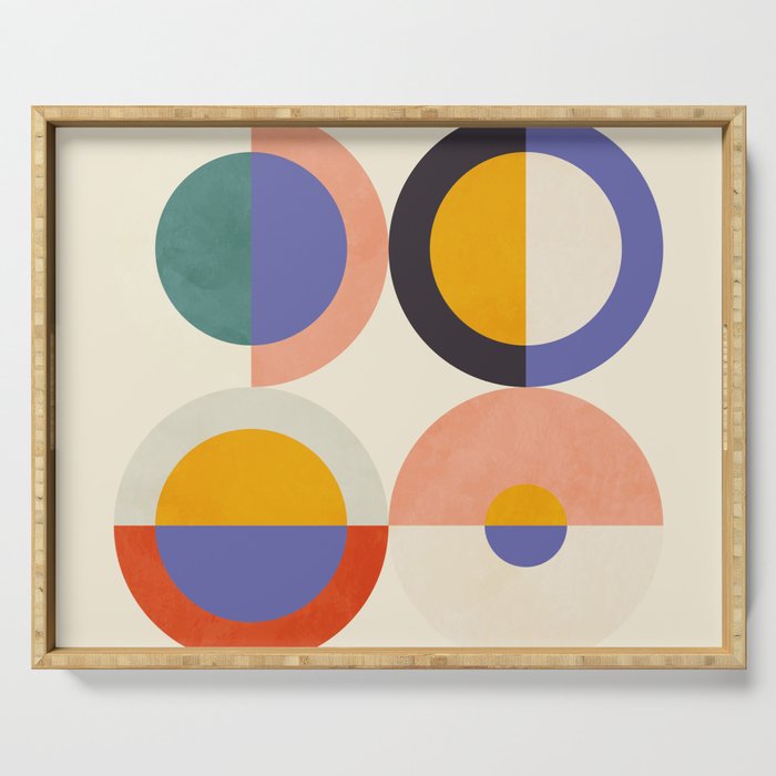 mid century modern 2022 4 Serving Tray Gallery Image 1