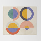 mid century modern 2022 4 Throw Blanket Gallery Image 2