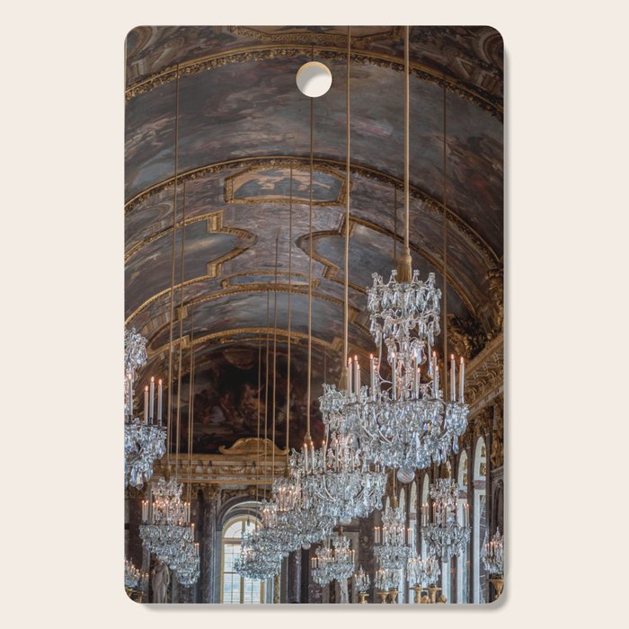 French Palace Chandeliers Cutting Board Gallery Image 1