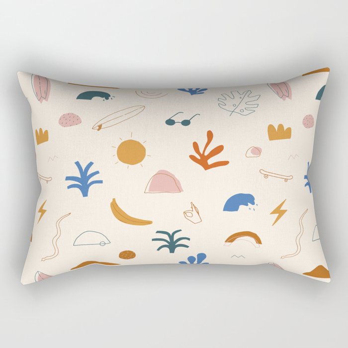 Good vibes Rectangular Pillow Gallery Image 2
