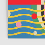 Barcelona Artists Inspired Abstract Geometry  Poster Gallery Image 3