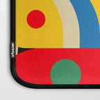 Barcelona Artists Inspired Abstract Geometry  Laptop Sleeve Gallery Image 3