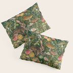 Zinnia Mushroom Garden Pillow Sham Gallery Image 3
