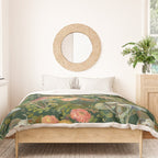 Zinnia Mushroom Garden Duvet Cover Gallery Image 3