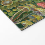 Zinnia Mushroom Garden Welcome Mat Gallery Image 2
