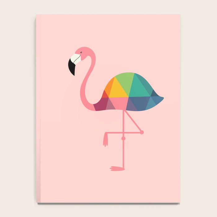 Rainbow Flamingo Notebook Gallery Image 4
