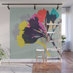 alstroemeria 6 Wall Mural Gallery Image 1