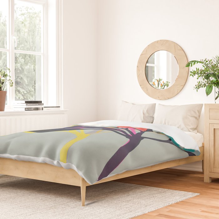 alstroemeria 6 Duvet Cover Gallery Image 2