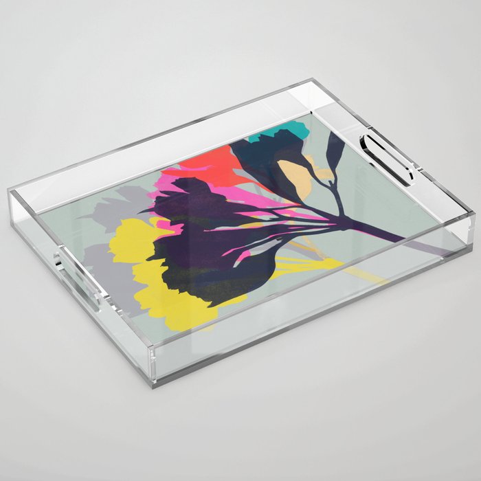 alstroemeria 6 Acrylic Tray Gallery Image 1