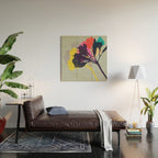 alstroemeria 6 Wood Wall Art Gallery Image 2