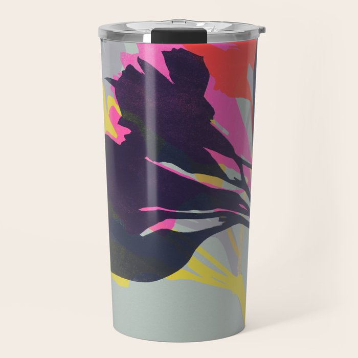 alstroemeria 6 Travel Mug Gallery Image 1