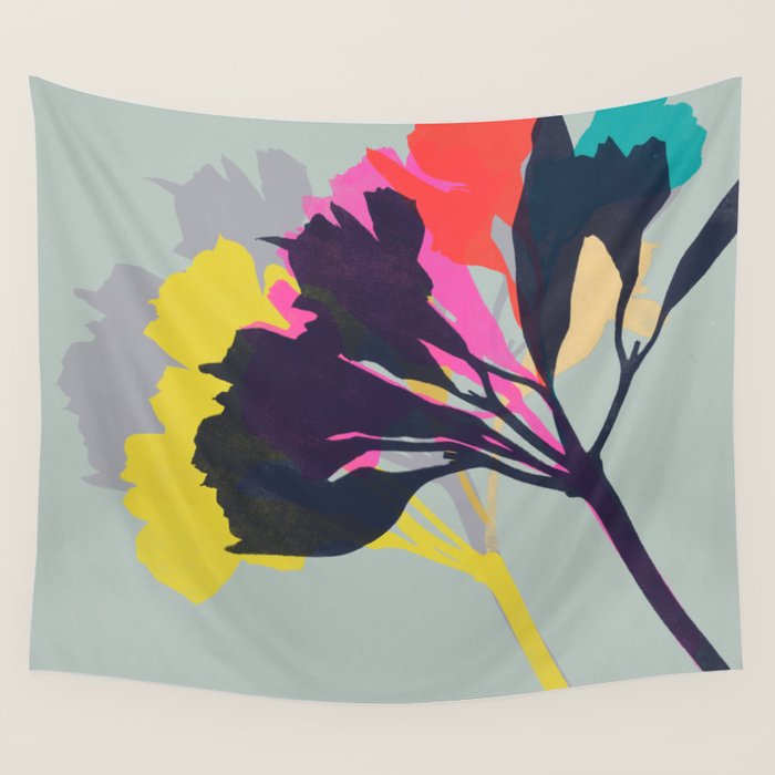 alstroemeria 6 Wall Tapestry Gallery Image 4