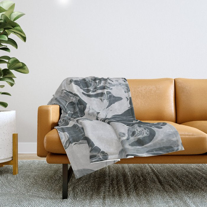 MESS IS MINE Throw Blanket Gallery Image 1