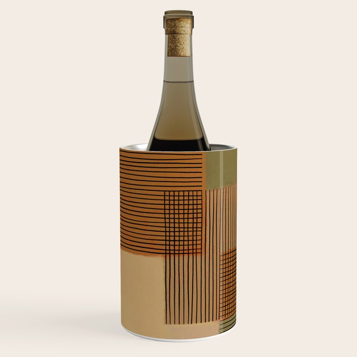 Geo Patchwork #3 Wine Chiller Gallery Image 2