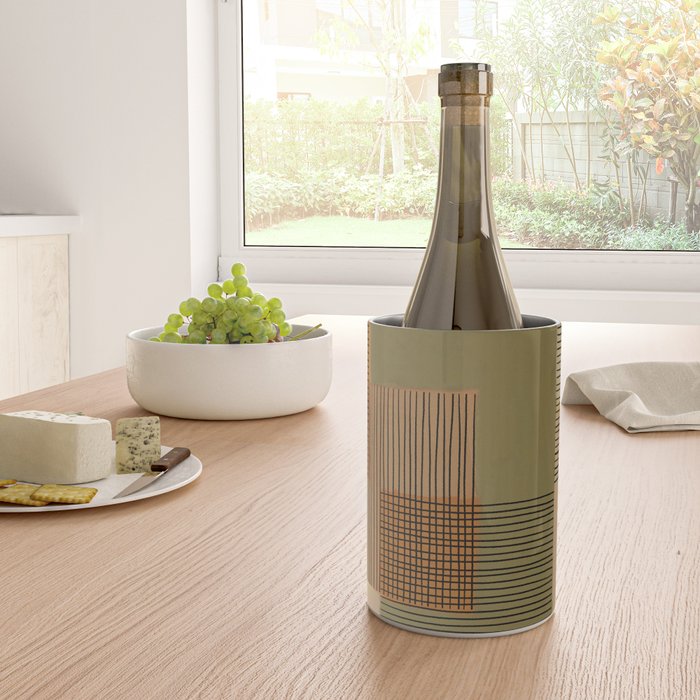 Geo Patchwork #3 Wine Chiller Gallery Image 4