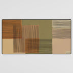 Geo Patchwork #3 Desk Mat Gallery Image 3
