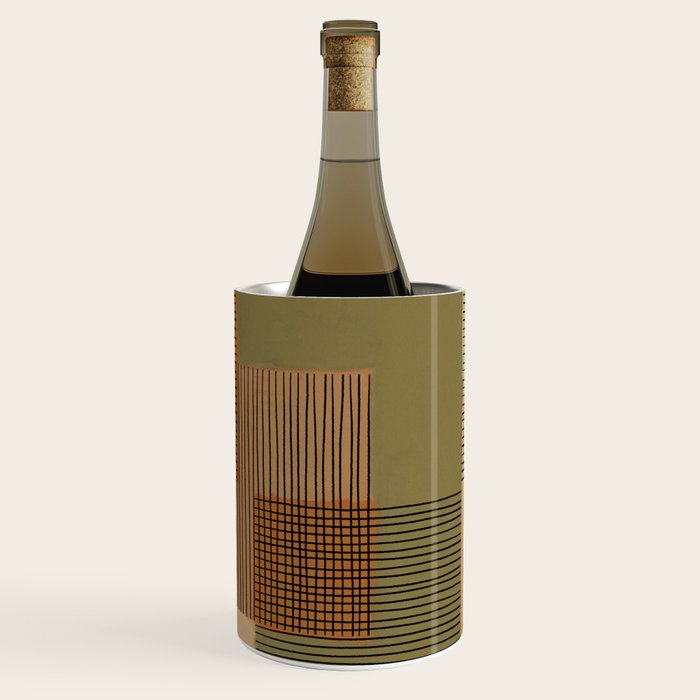 Geo Patchwork #3 Wine Chiller Gallery Image 1