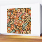 Calendulas and daisies Wall Mural Gallery Image 2