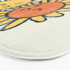 Sun Kissed sunflower Bath Mat Gallery Image 3