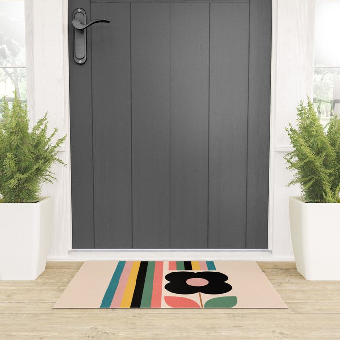 Rainbow Welcome Mat Gallery Image 3