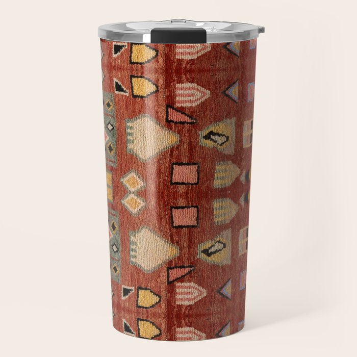 Heritage Moroccan Berber Style Design D9 Travel Mug Gallery Image 1