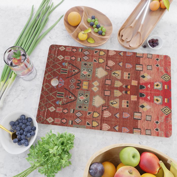 Heritage Moroccan Berber Style Design D9 Cutting Board Gallery Image 2