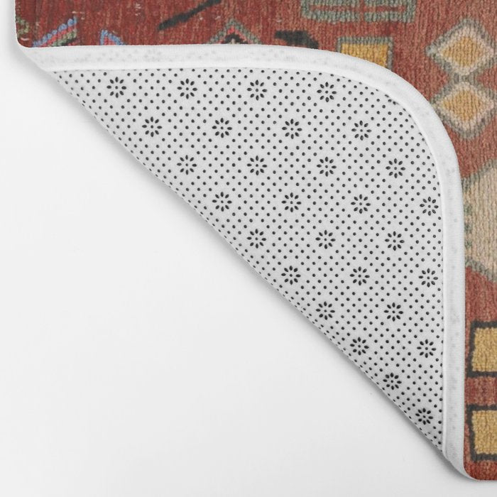 Heritage Moroccan Berber Style Design D9 Bath Mat Gallery Image 2